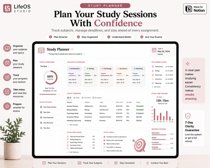 Student Planner Notion Template — Academic Success System